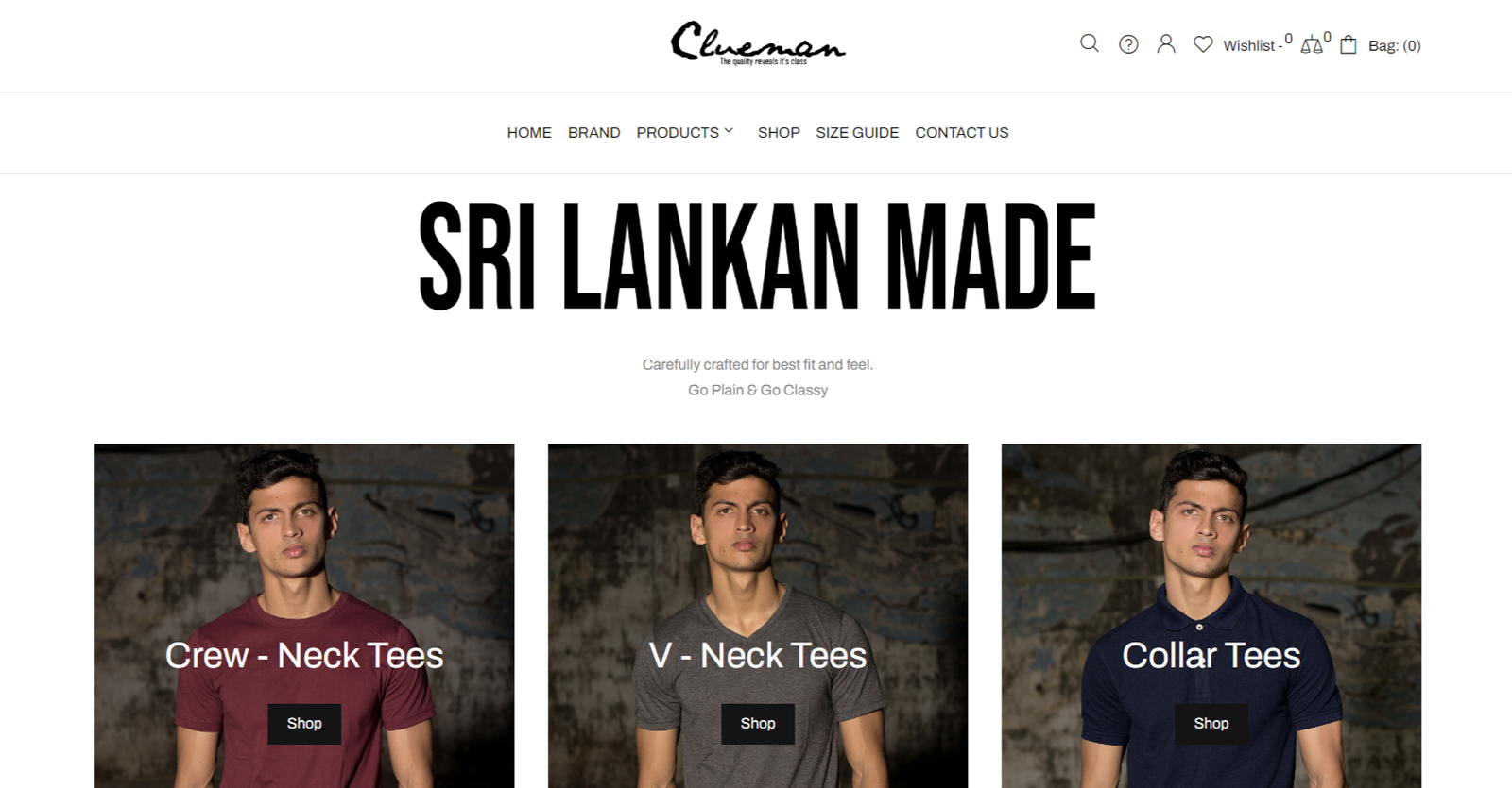 Clueman LK - E-Commerce Website